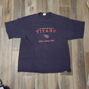 Vintage Y2K Tennessee Titans Embroidered T Shirt